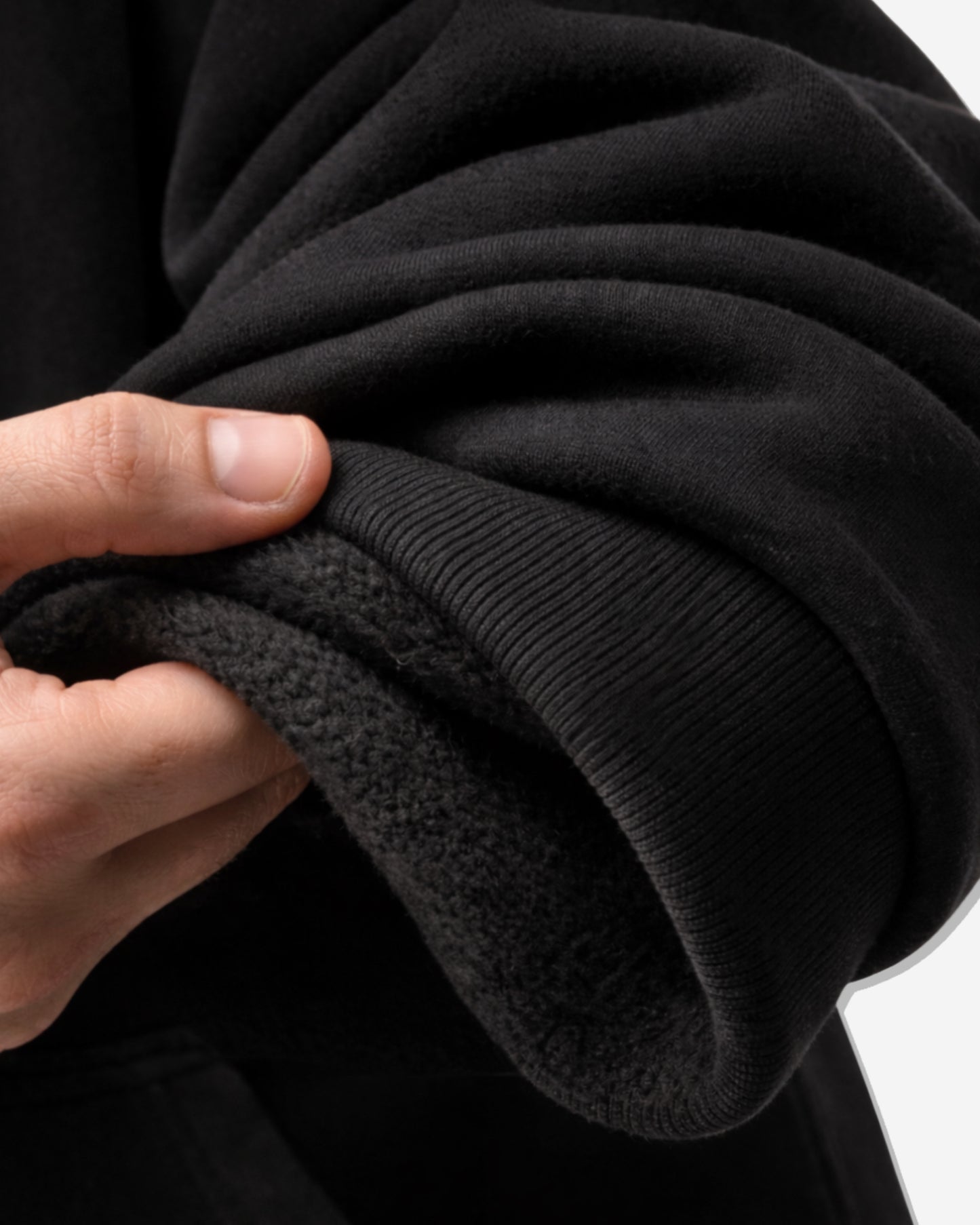 IDENTITY HOODIE — NO. 1 [X] — BLACK