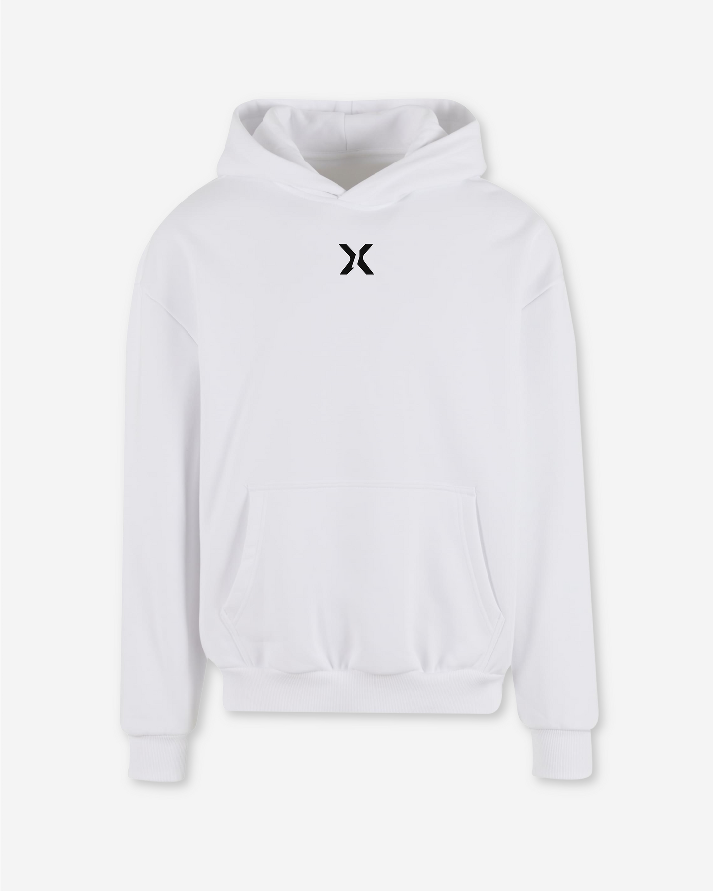 IDENTITY HOODIE — NO. 1 [X] — WHITE