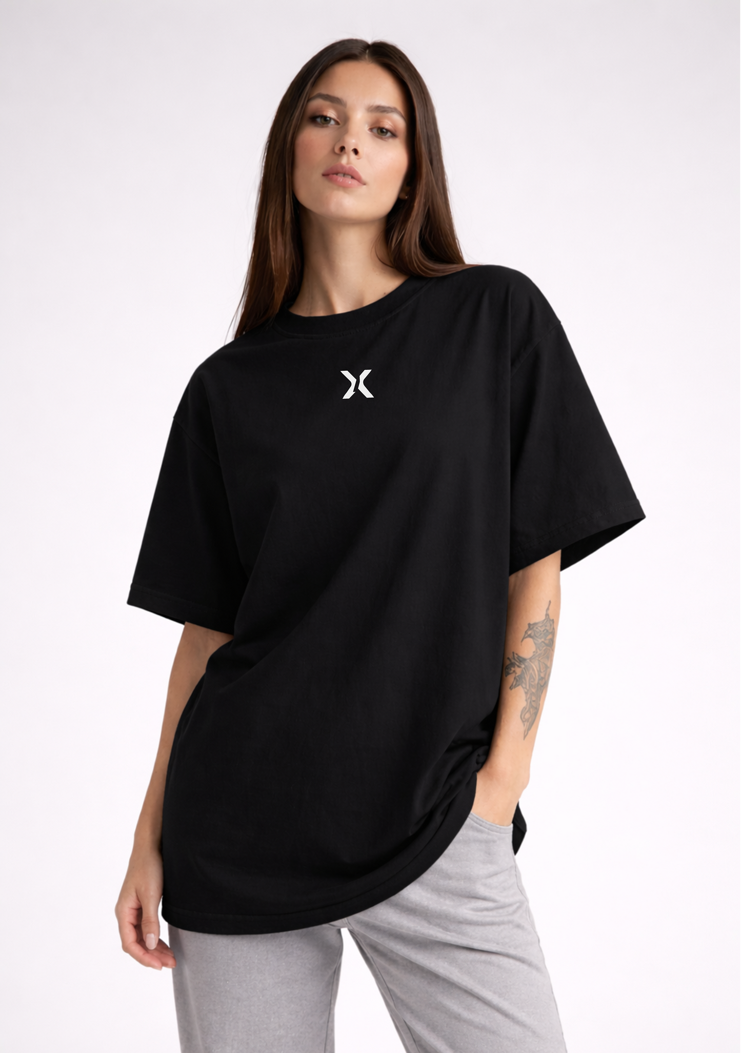 IDENTITY TEE — NO. 1 [X] — BLACK