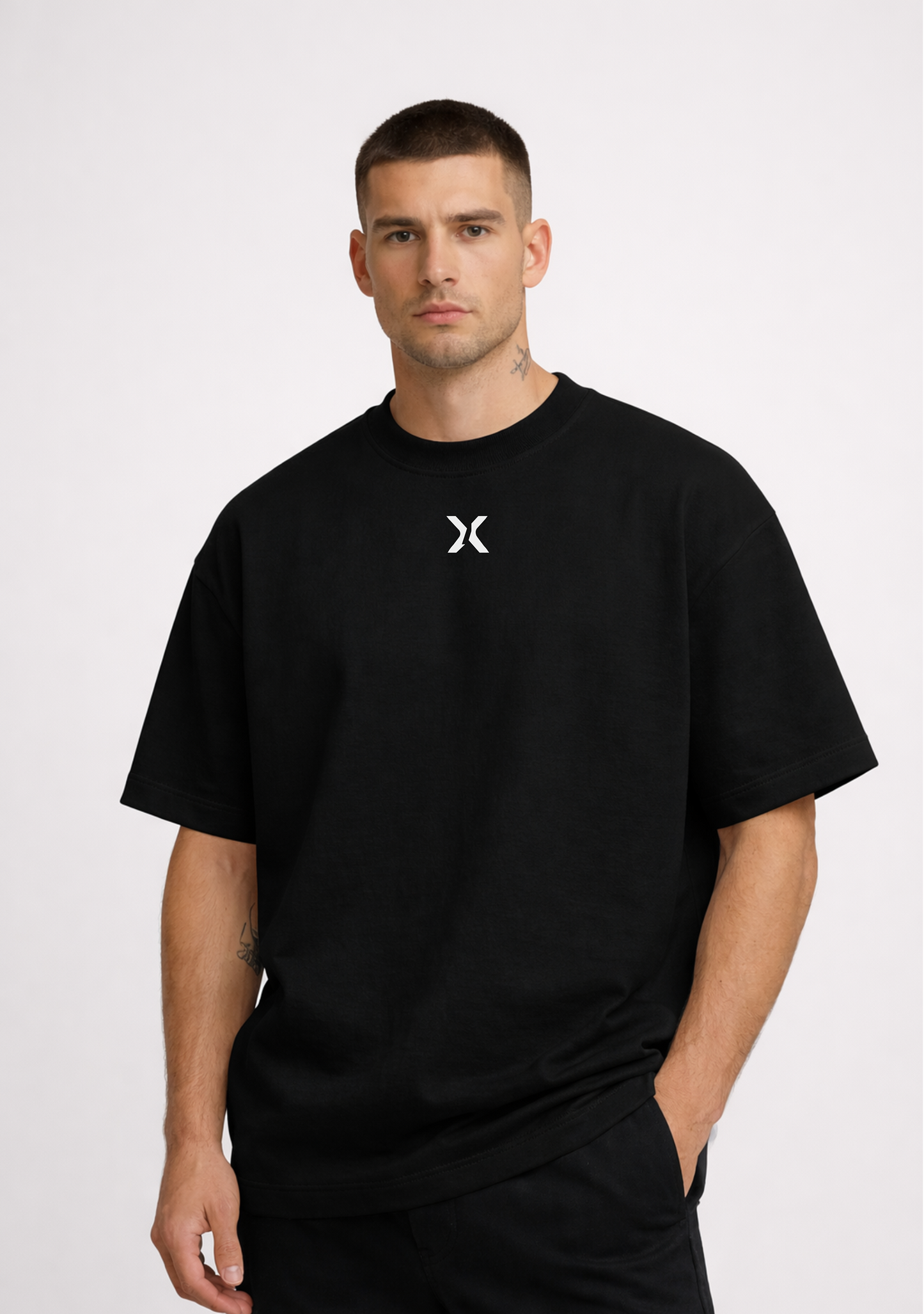 ARCHIVE TEE — NO. 1 [RECORD] — BLACK