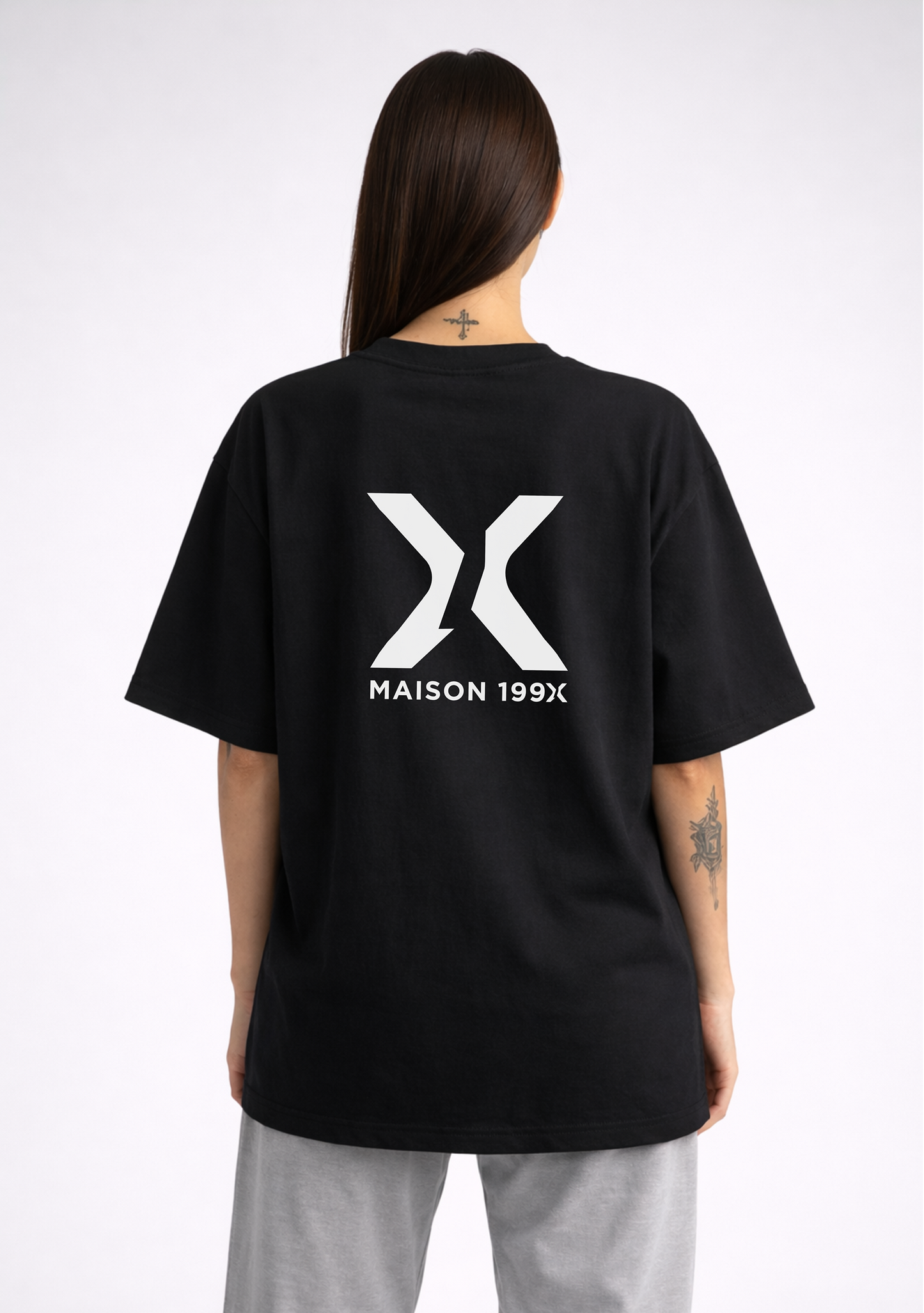 IDENTITY TEE — NO. 1 [X] — BLACK